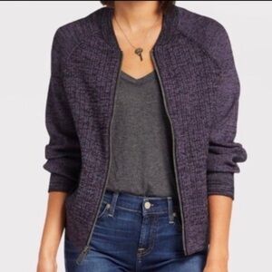 Free People Movement Naomi Sweatshirt Bomber S